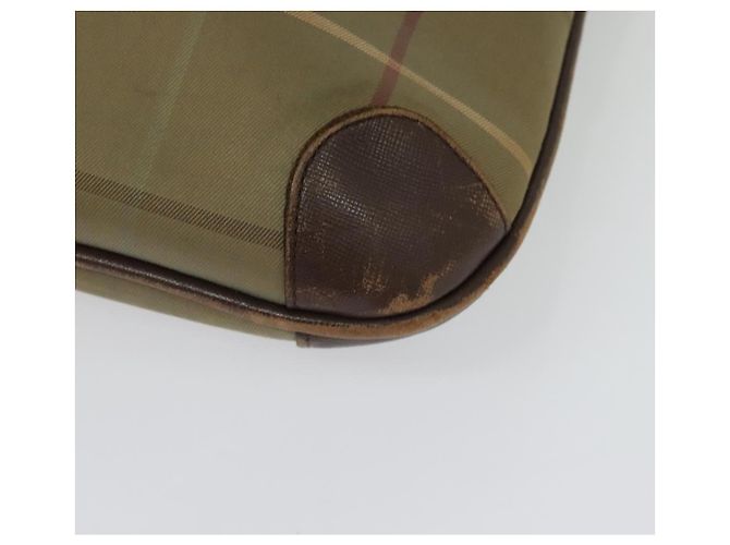 Autre Marque Borsa Tote Burberrys Nova Check in tela beige oro Auth ep9944 D'oro - vista 11