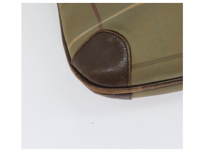 Autre Marque Borsa Tote Burberrys Nova Check in tela beige oro Auth ep9944 D'oro - vista 12