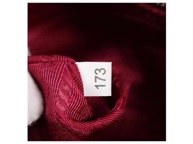 PRADA Borsa a Catena Nylon 2in1 Rosa Argento Auth 135510V - vista 24