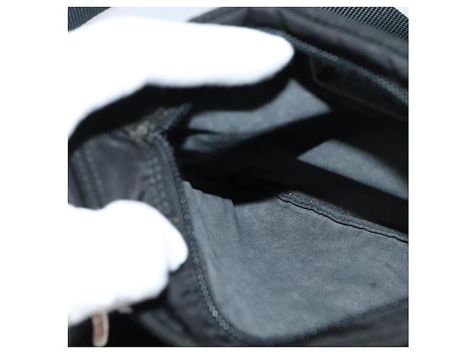 Borsa a Spalla PRADA Nylon Nero Argento Autentica ep9765 - vista 18