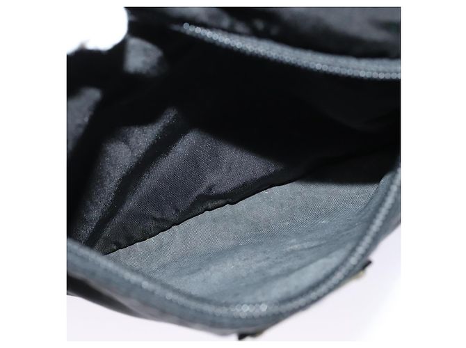 Borsa a Spalla PRADA Nylon Nero Argento Autentica ep9765 - vista 19