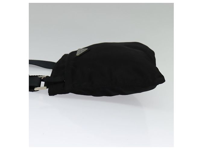 Borsa a Spalla PRADA Nylon Nero Argento Autentica ep9765 - vista 4