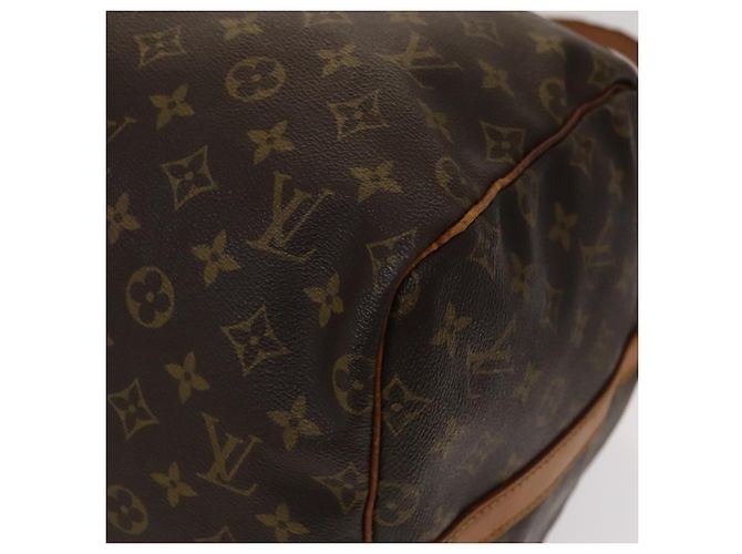 LOUIS VUITTON Monogram Keepall Bandouliere 55 Borsa Boston M41414 LV Auth 135536 Monogramma - vista 12