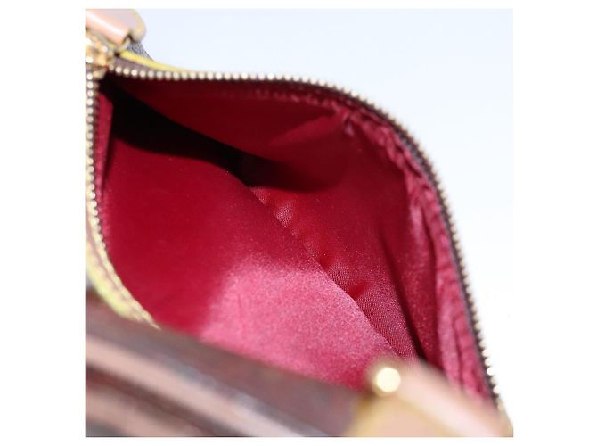 Borsa Tote ETRO in PVC marrone e oro Auth am8891 D'oro - vista 22