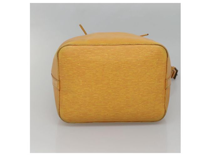 Noe LOUIS VUITTON Borsa a Spalla Petit Noé Epi Gialla M44109 LV Auth sw1355 Giallo - vista 5