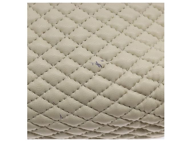 BALLY Borsa a mano in pelle bianca e oro Auth sw1273 Bianco D'oro - vista 14