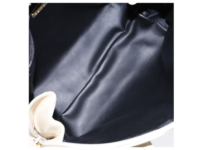BALLY Borsa a mano in pelle bianca e oro Auth sw1273 Bianco D'oro - vista 20