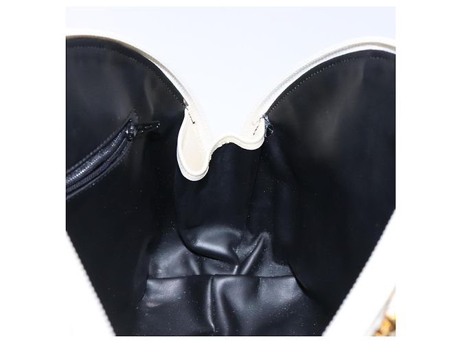 BALLY Borsa a mano in pelle bianca e oro Auth sw1273 Bianco D'oro - vista 21