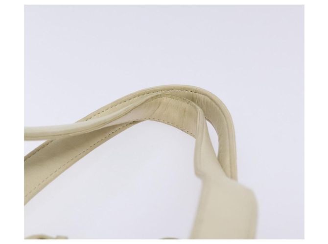 BALLY Borsa a mano in pelle bianca e oro Auth sw1273 Bianco D'oro - vista 8
