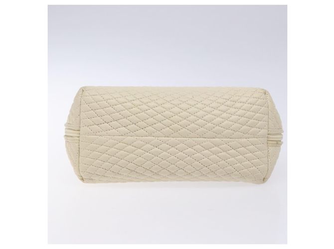 BALLY Borsa a mano in pelle bianca e oro Auth sw1273 Bianco D'oro - vista 9