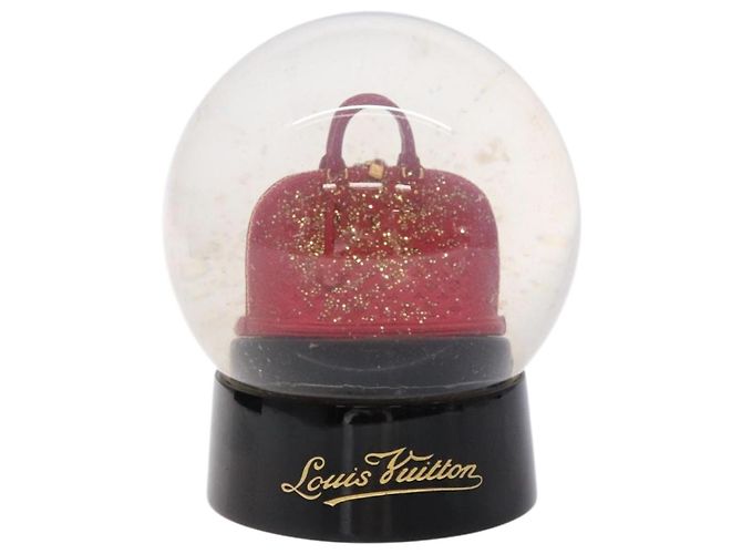 LOUIS VUITTON Snow Globe Alma VIP Limited Clear Red LV Auth 135695 - view 13