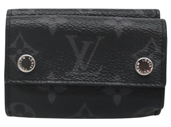 Billetera Compacta Discovery Monogram Eclipse LOUIS VUITTON M67630 LV Auth 135759 Monograma - vista 13