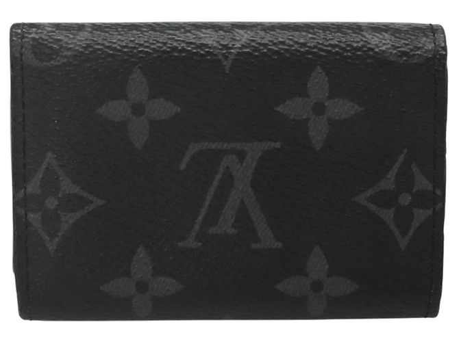 Billetera Compacta Discovery Monogram Eclipse LOUIS VUITTON M67630 LV Auth 135759 Monograma - vista 2
