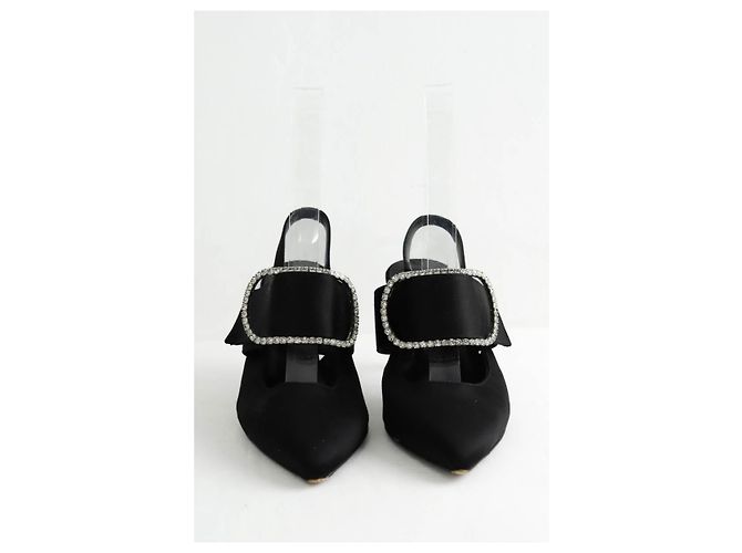 John Galliano Schwarze Lederabsätze - Ansicht 5