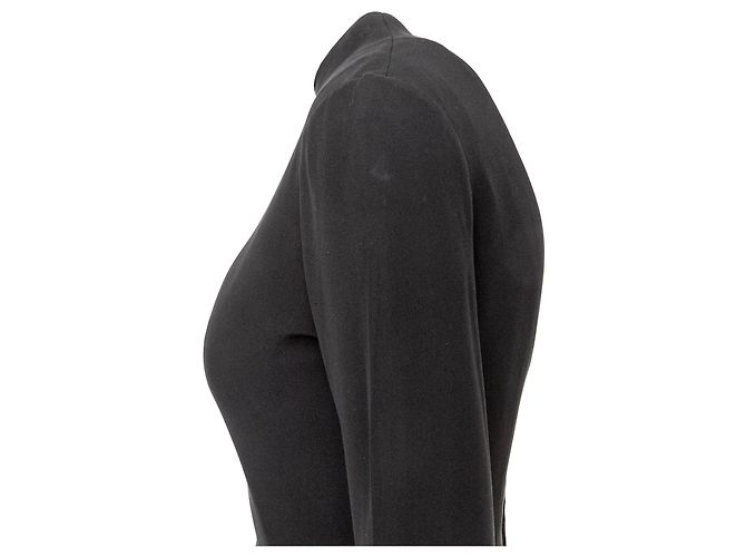 Autre Marque Vestido Plisado Jean Patou Negro - vista 5