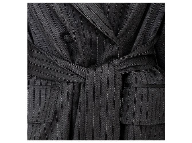 Traje a rayas Salvatore Ferragamo Gris - vista 10