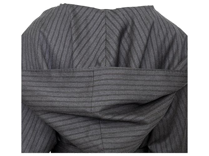 Traje a rayas Salvatore Ferragamo Gris - vista 12