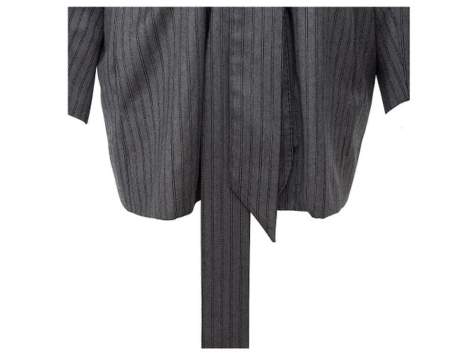 Traje a rayas Salvatore Ferragamo Gris - vista 13