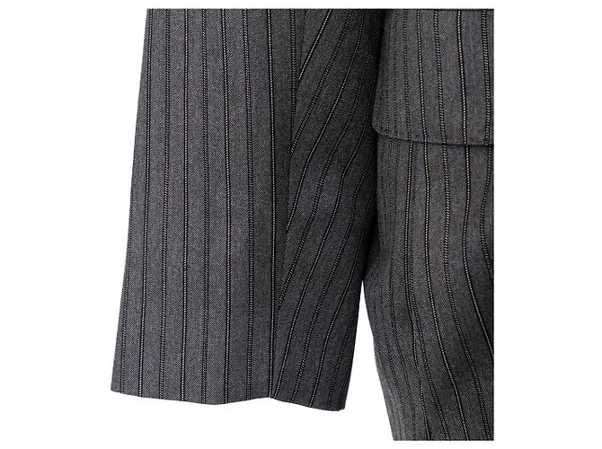 Traje a rayas Salvatore Ferragamo Gris - vista 15