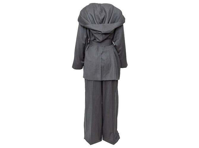 Traje a rayas Salvatore Ferragamo Gris - vista 4