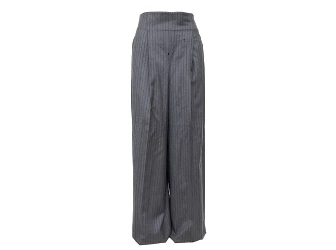 Traje a rayas Salvatore Ferragamo Gris - vista 8