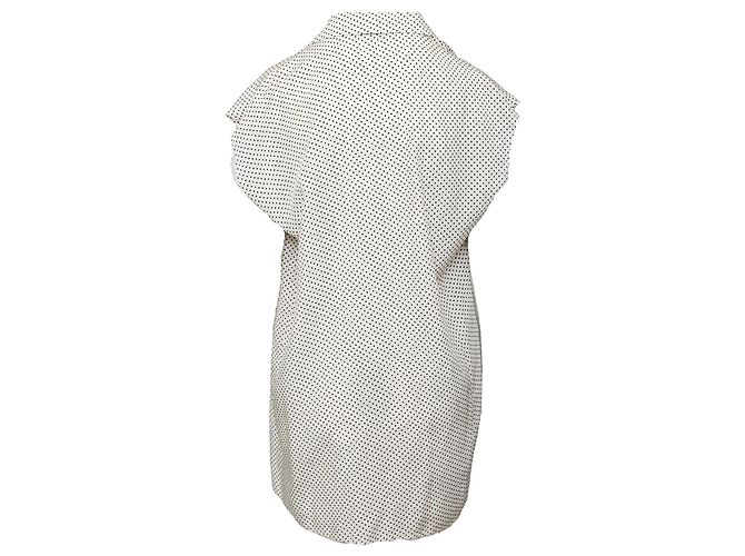 Autre Marque Top camisa de seda blanco Dušan - vista 2