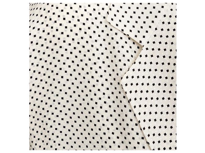 Autre Marque Top camisa de seda blanco Dušan - vista 4