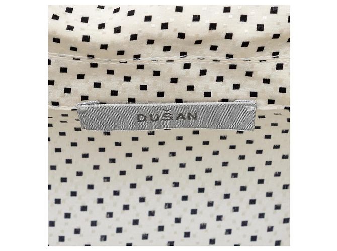 Autre Marque Top camisa de seda blanco Dušan - vista 9