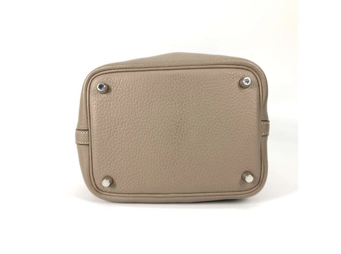 Hermès Picotin Lock PM 18 Tote Bag Braun Grau - Ansicht 5
