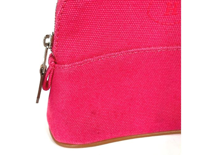 Pochette Mini Bolide Hermès Rosa - vista 3