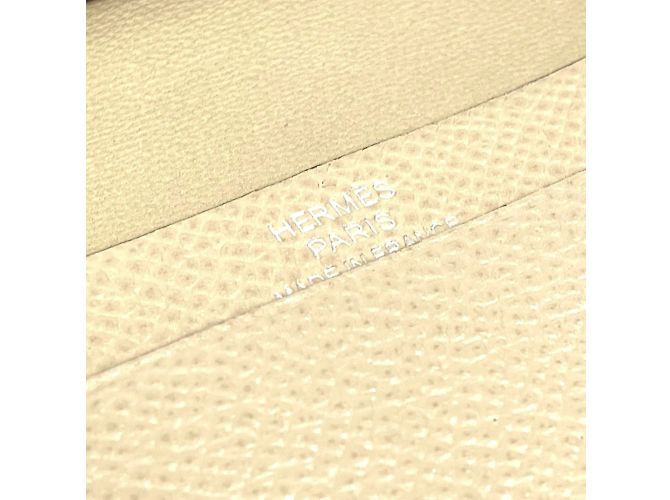 Hermès Bifold Bearn Mini Visitenkartenetui Beige - Ansicht 10