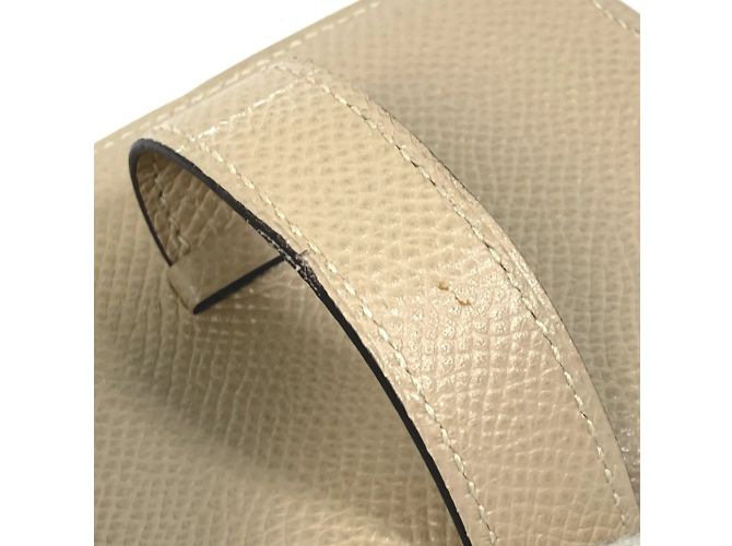 Hermès Bifold Bearn Mini Visitenkartenetui Beige - Ansicht 11