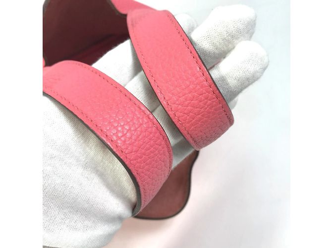 Hermès Picotin Lock Eclat PM Handtasche Pink - Ansicht 10
