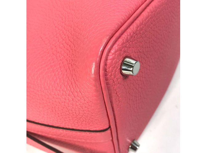 Hermès Picotin Lock Eclat PM Handtasche Pink - Ansicht 6