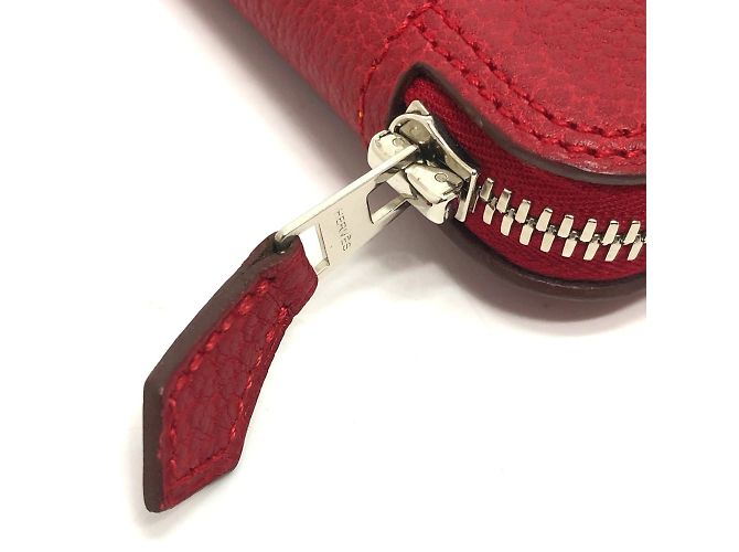 Borsa Silky Pop di Hermès Rosso - vista 5