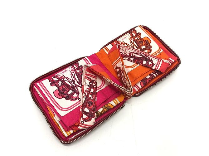Borsa Silky Pop di Hermès Rosso - vista 6