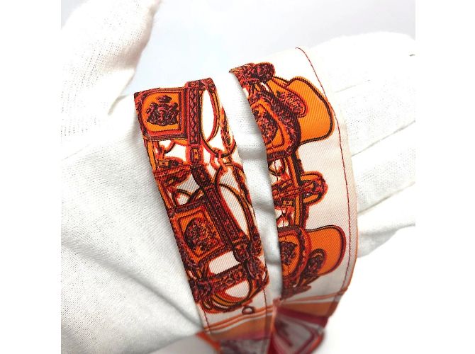 Borsa Silky Pop di Hermès Rosso - vista 8