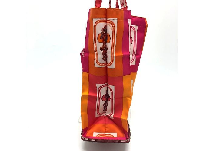 Borsa Silky Pop di Hermès Rosso - vista 9