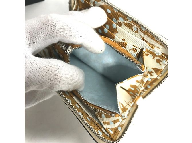Monedero de seda Hermès Blanco - vista 11