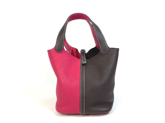 Borsa Tote Kazak Picotin Lock 22mm di Hermès Marrone - vista 2