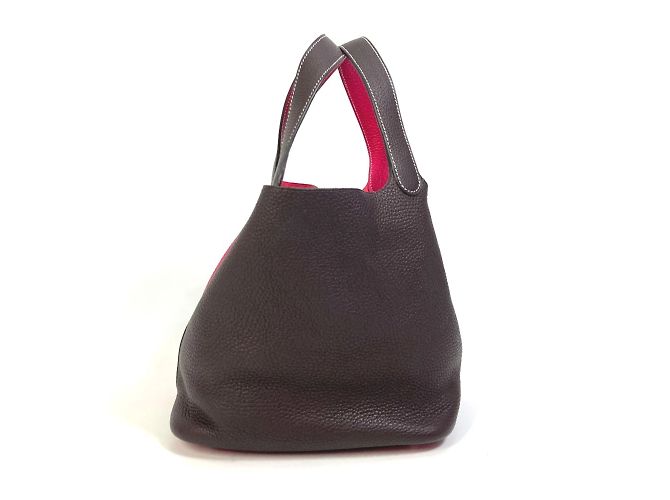 Borsa Tote Kazak Picotin Lock 22mm di Hermès Marrone - vista 4