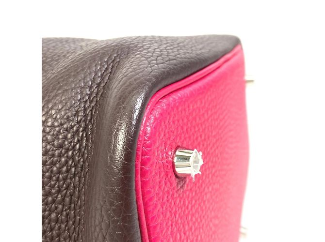 Borsa Tote Kazak Picotin Lock 22mm di Hermès Marrone - vista 7