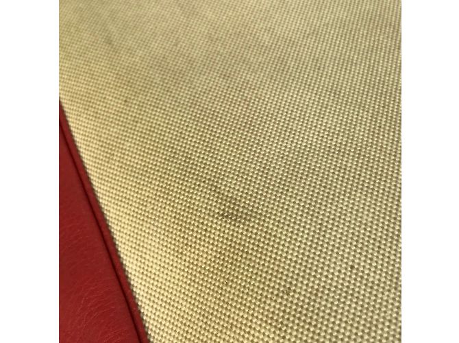 Borsa a spalla Victoria Square di Hermès Rosso Beige - vista 10