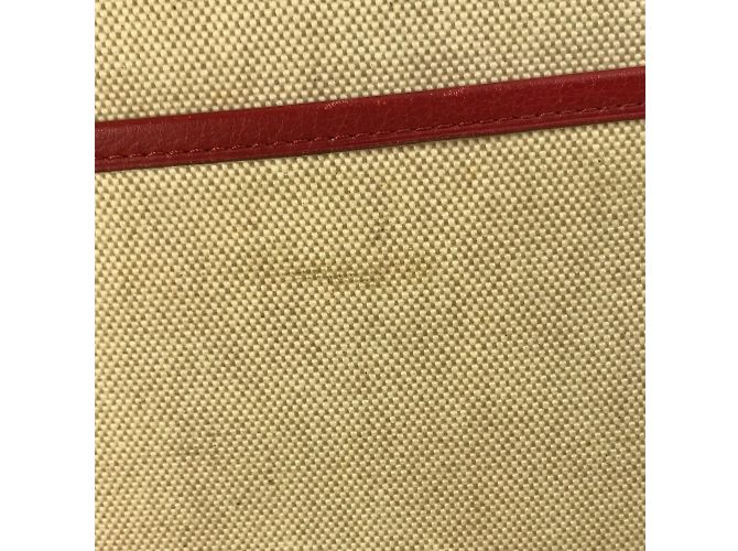 Borsa a spalla Victoria Square di Hermès Rosso Beige - vista 11