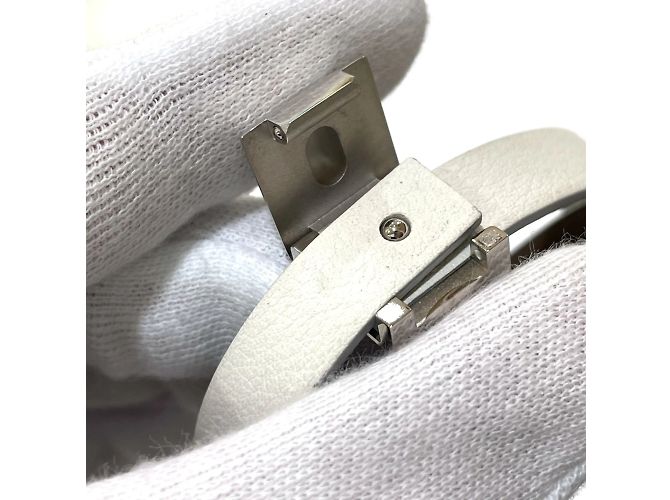 Bracciale Double Tour Medor Infinie di Hermès Bianco - vista 4