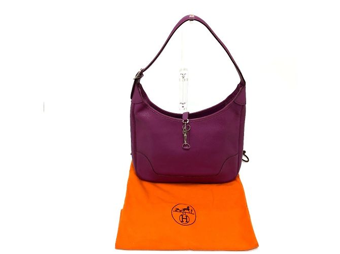 Hermès Hermes Trim 35 Schultertasche Lila - Ansicht 17