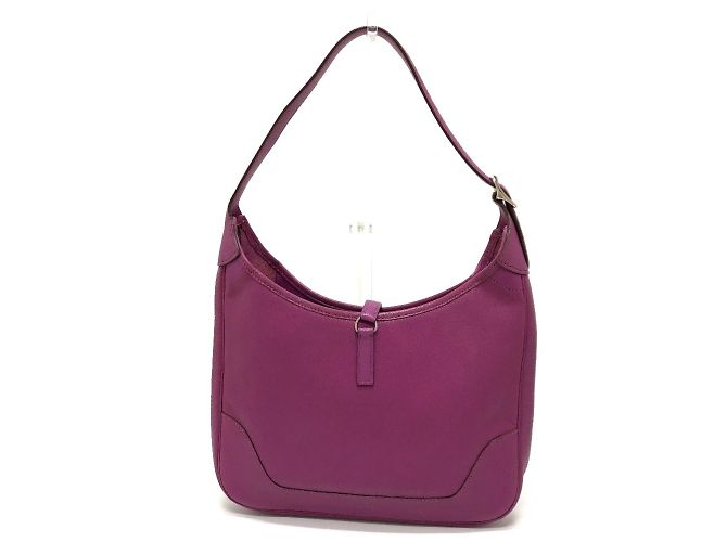 Hermès Hermes Trim 35 Schultertasche Lila - Ansicht 2