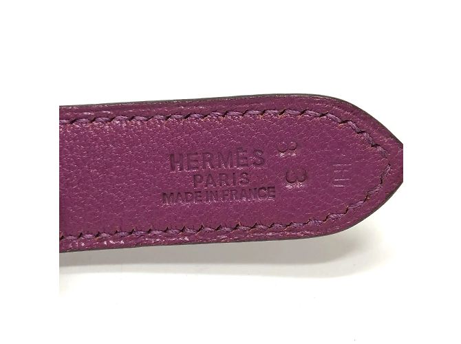 Hermès Hermes Trim 35 Schultertasche Lila - Ansicht 8