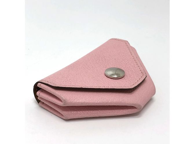 Monedero Quatre Coin Levain de Hermès Rosa - vista 4