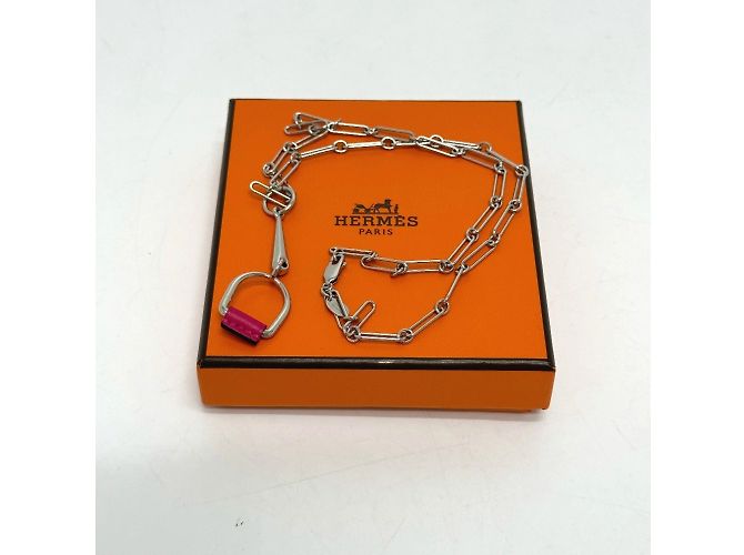 Hermès Collana HERMES Heritage Eskettle PM Argento - vista 10
